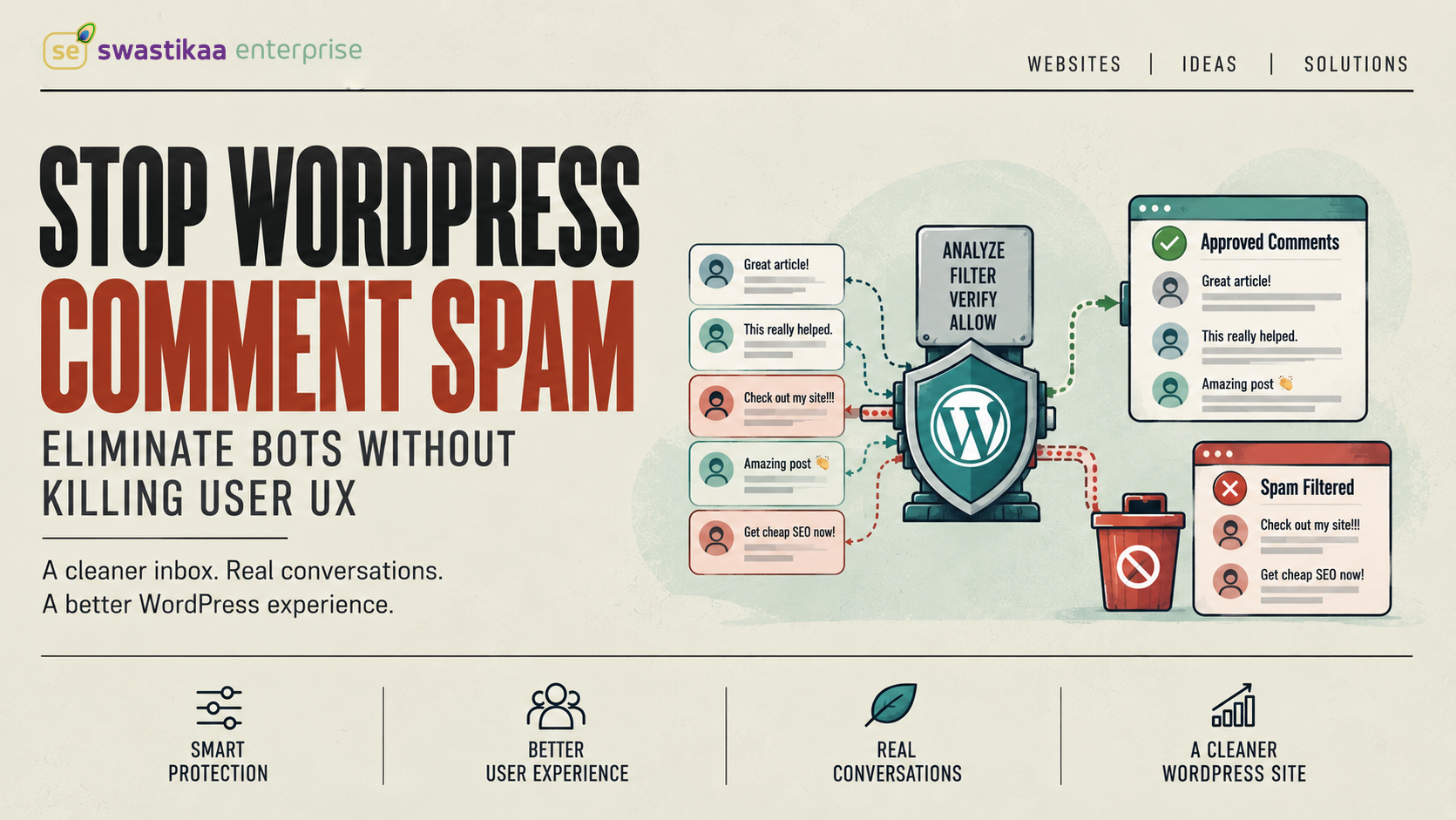 You are currently viewing Stop WordPress Comment Spam: Eliminate Bots Without Killing User UX